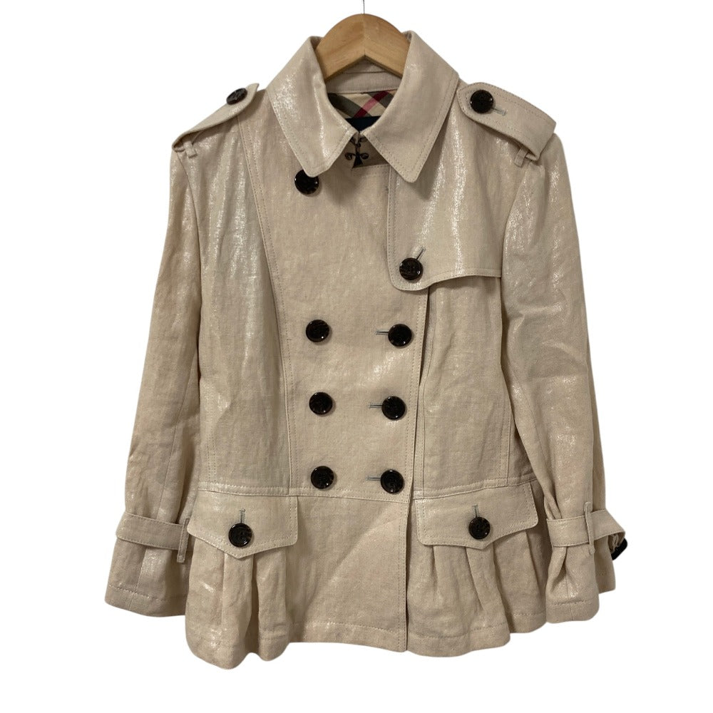 Burberry London Lame Trench Coat