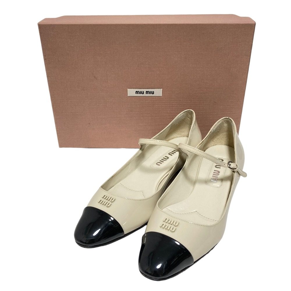 Miu Miu Patent Mary Jane Pumps