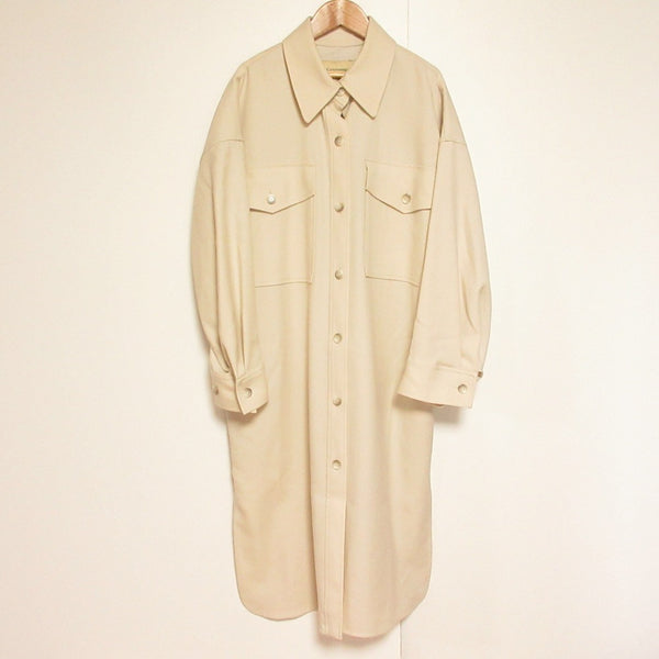Curensology Wool Long Coat
