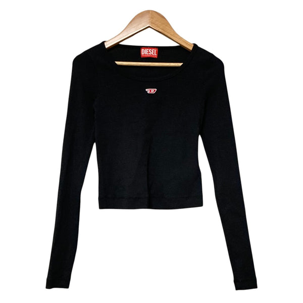 Diesel T-BALLET-D Rib Cropped Top
