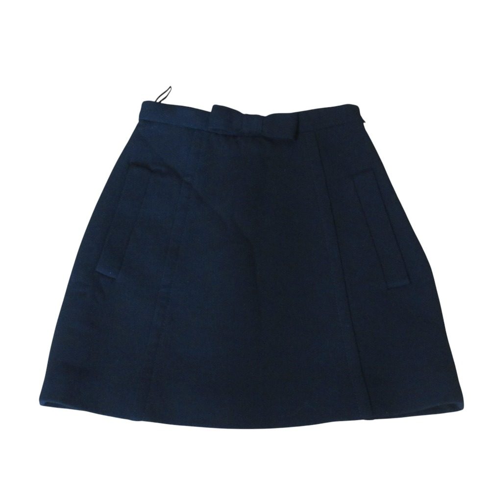 Miu Miu Wool Mini Skirt