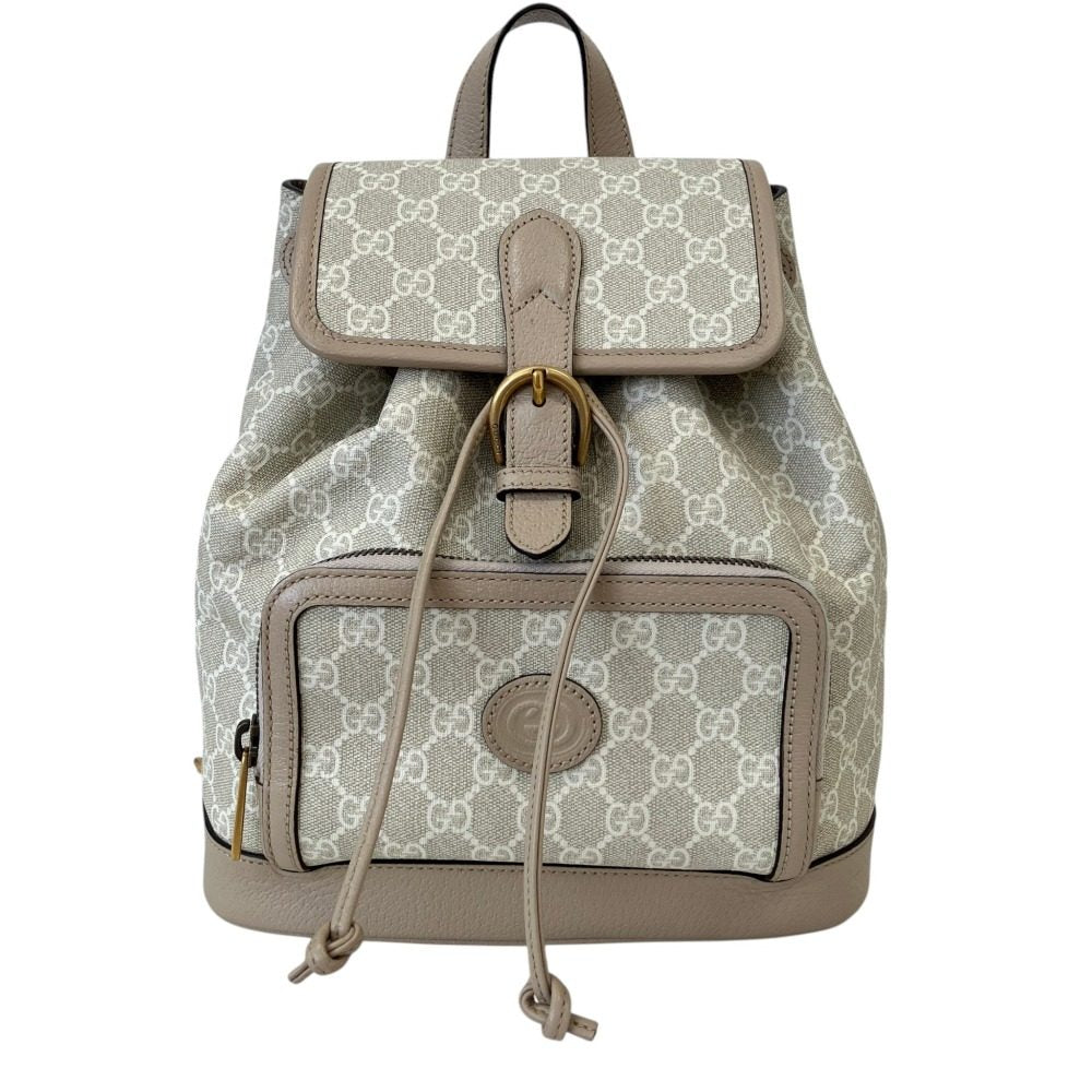 Gucci GG Supreme Interlocking G Backpack