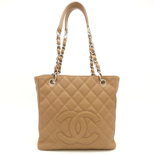 Chanel PST Caviar Tote Shoulder Bag