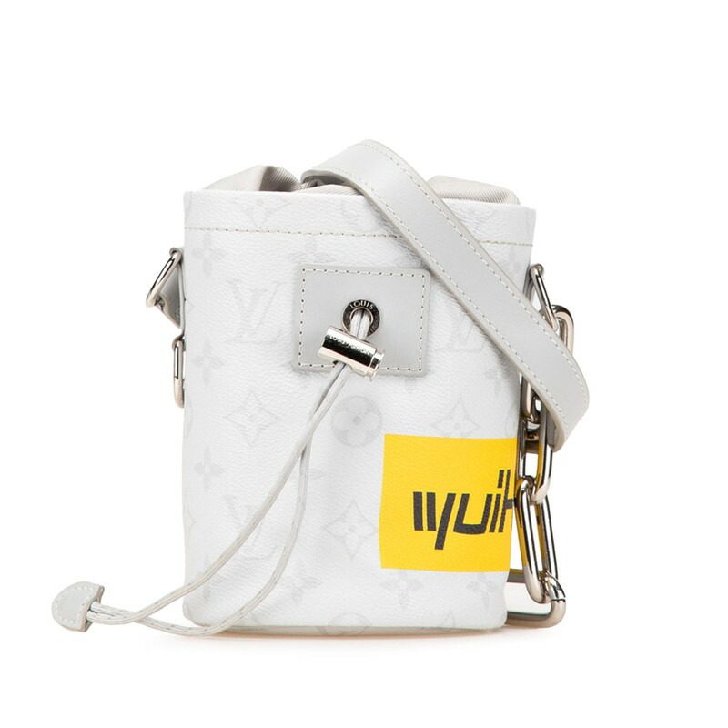 Louis Vuitton Chalk Nano Monogram Shoulder Bag