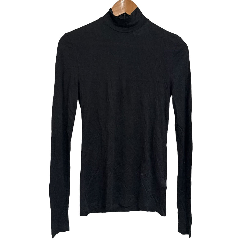Burberry High Neck Long Sleeve Top