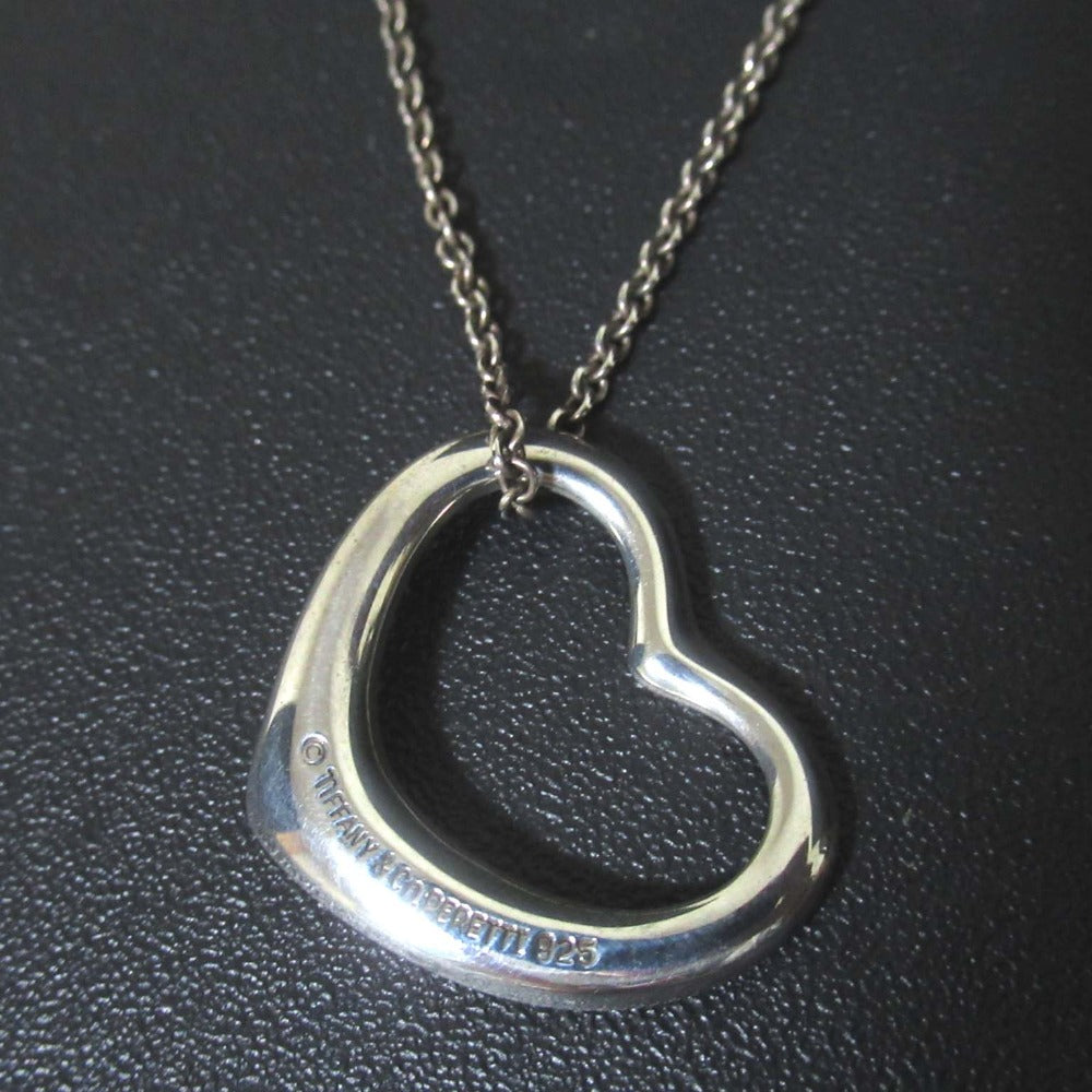 Tiffany&Co. Open Heart 925 Silver Necklace