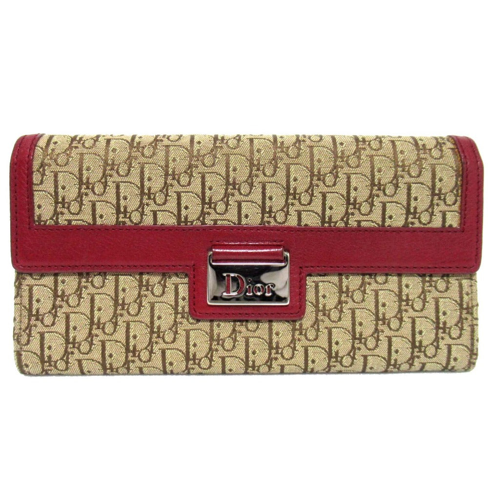 Christian Dior Trotter Jacquard Long Wallet