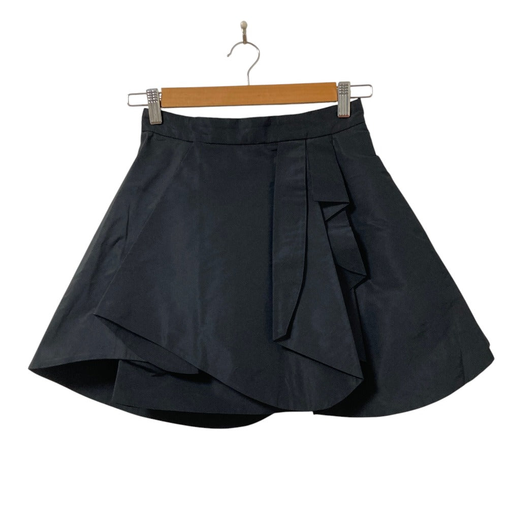 Miu Miu Ruffle Gathered Mini Skirt