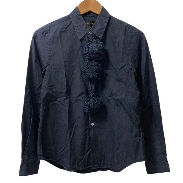 Comme des Garcons Knit Trim Cutoff Shirt