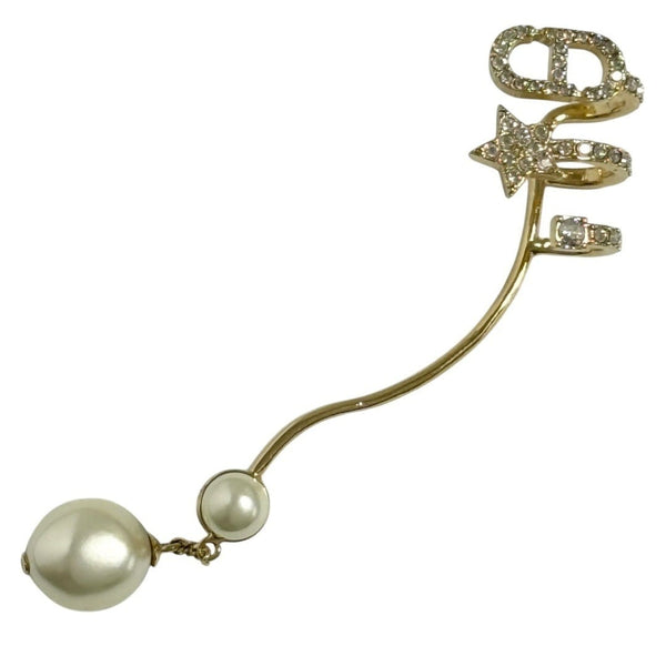Christian Dior Faux Pearl Single Earring