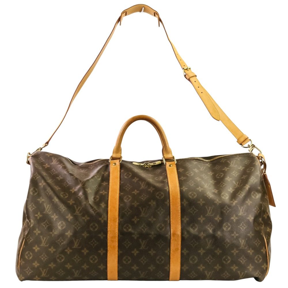Louis Vuitton Keepall Bandouliere Monogram Boston Bag