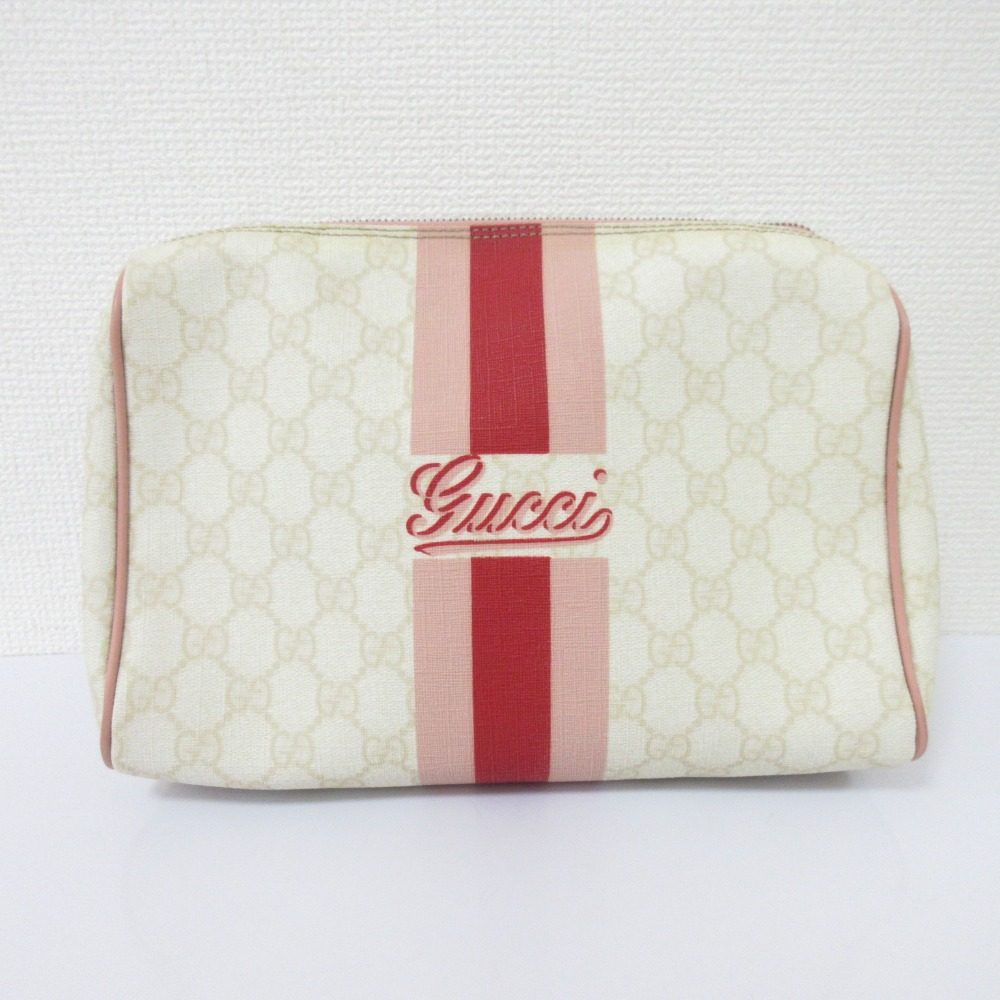 Gucci GG Canvas Clutch Bag