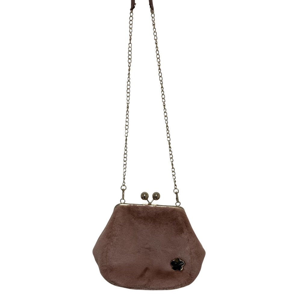 MARY QUANT Eco Fur Shoulder Pouch