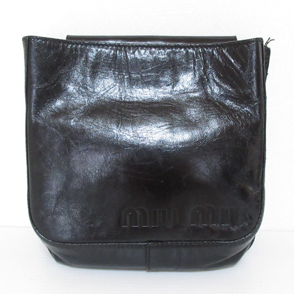 Miu Miu Leather Waist Pouch