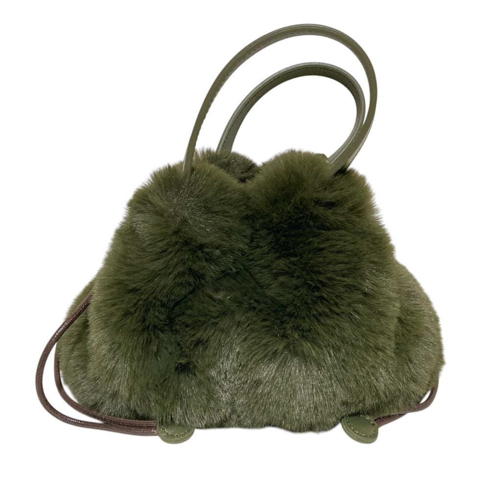 Mila Schon Faux Fur Mini Handbag