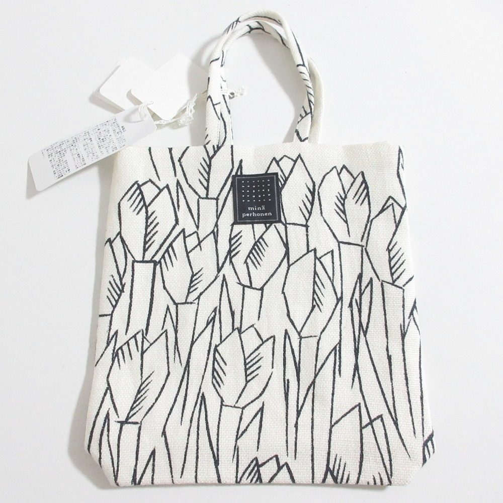 mina perhonen toast bag tulipani canvas mini tote bag