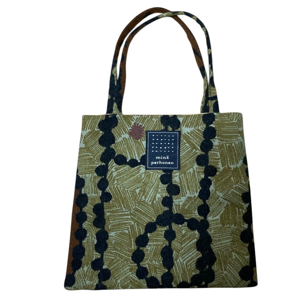 mina perhonen garland wool mini tote bag