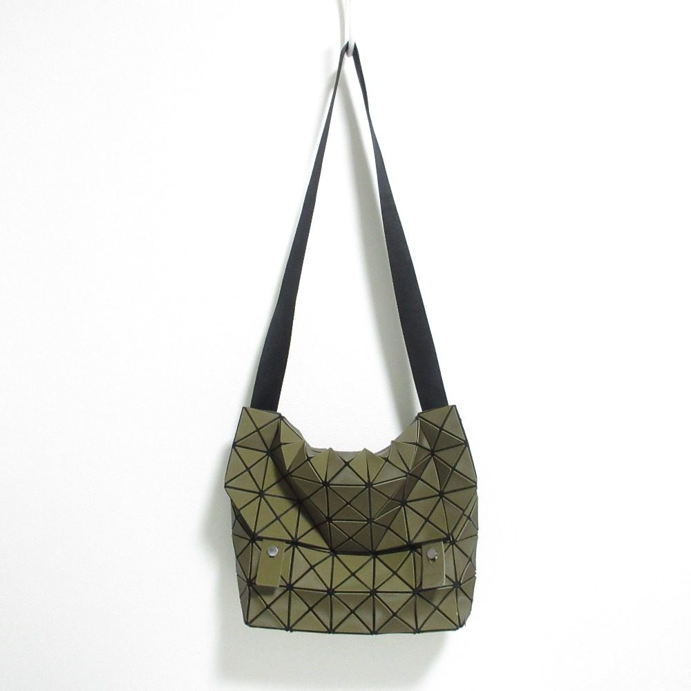 BAO BAO ISSEY MIYAKE Coated Canvas Shoulder Bag
