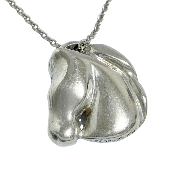 Tiffany & Co. Silver Horse Necklace