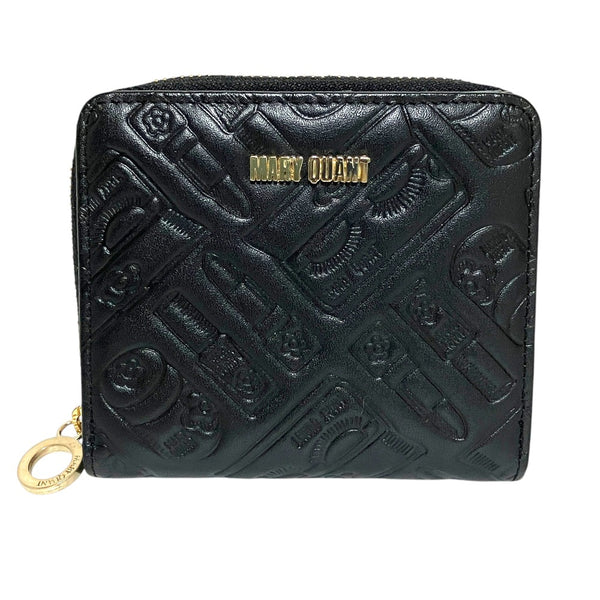 MARY QUANT Leather Compact Wallet