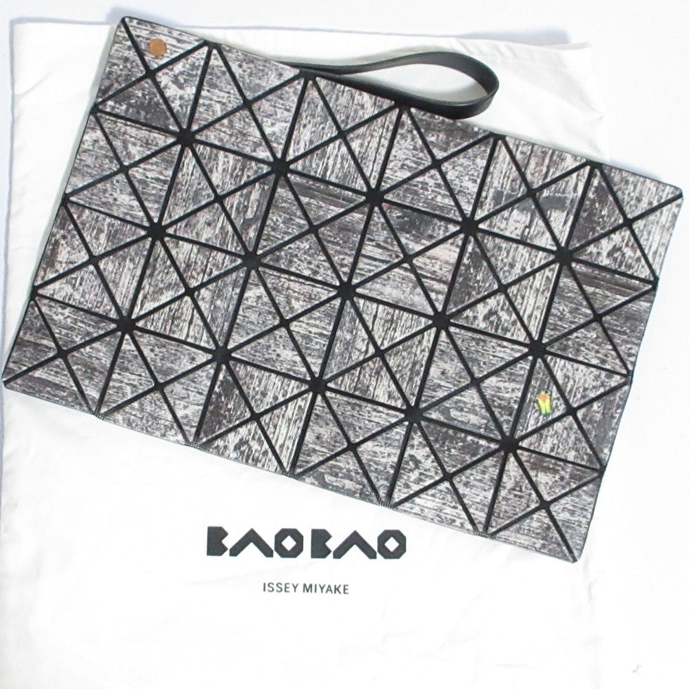 BAO BAO ISSEY MIYAKE Wood Print Clutch Bag