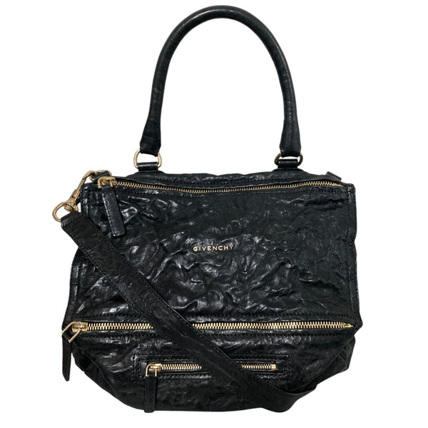 Givenchy Pandora Crinkled Leather 2way Shoulder Bag