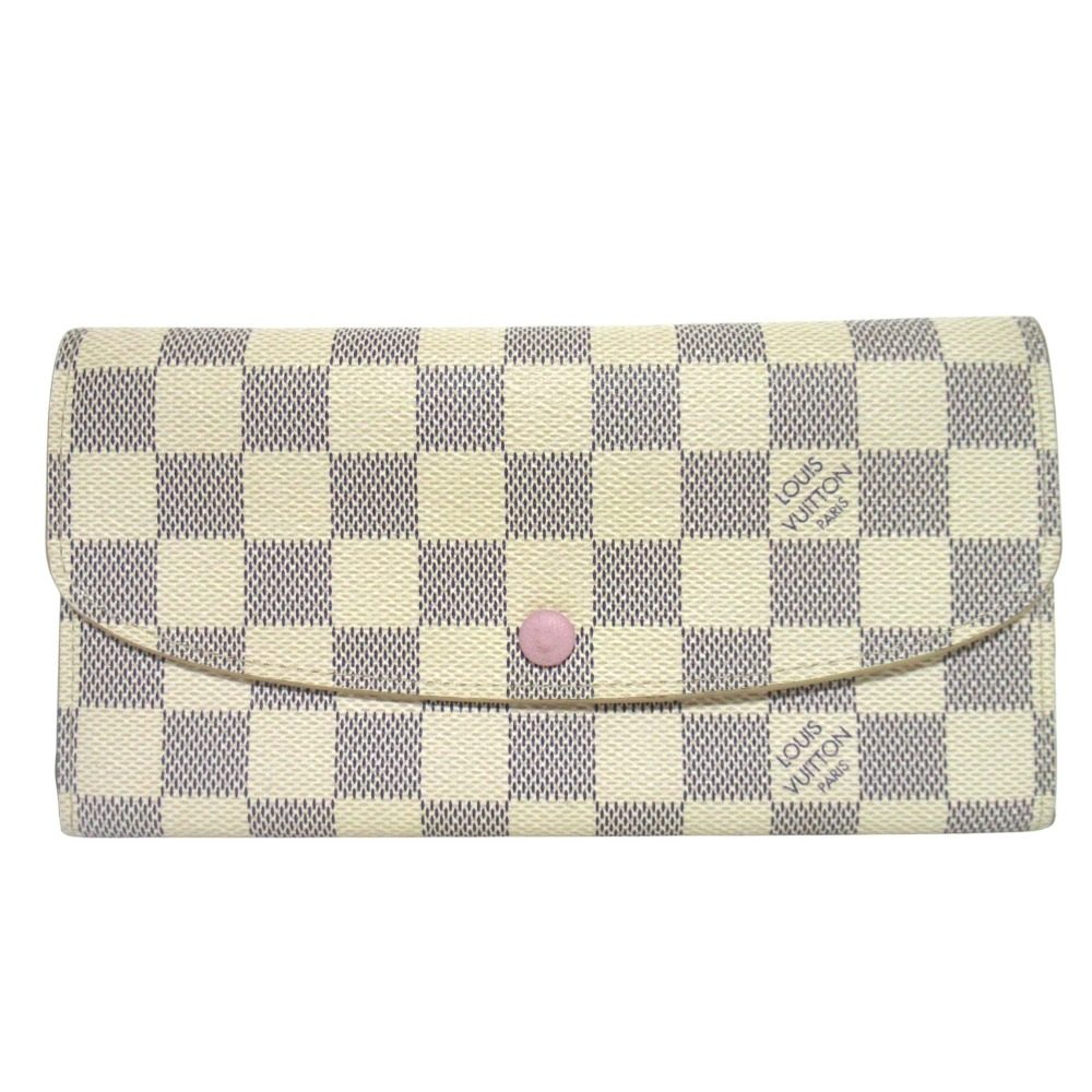 Louis Vuitton Portefeuille Emilie Damier Azur Long Wallet