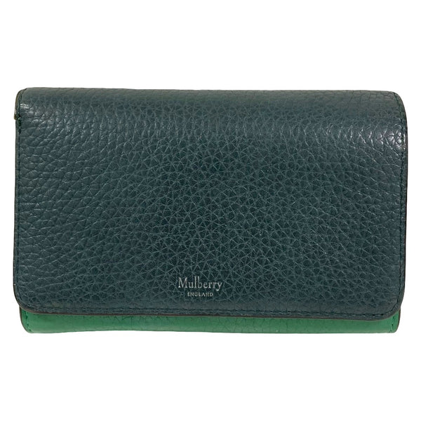 Mulberry Grain Leather Medium French Purse Wallet