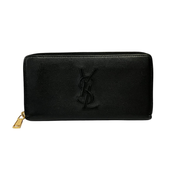 Yves Saint Laurent Cassandra Leather Long Wallet
