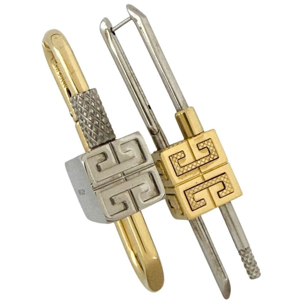 Givenchy Lock Asymmetry Earrings
