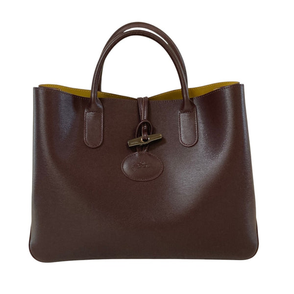Longchamp Roseau Leather Tote Bag