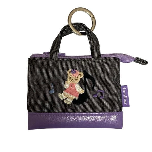 Familiar Takarazuka Collaboration Denim Mini Bag Charm