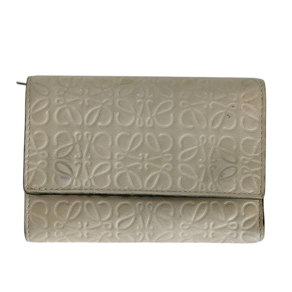 Loewe Repeat Anagram Compact Trifold Wallet