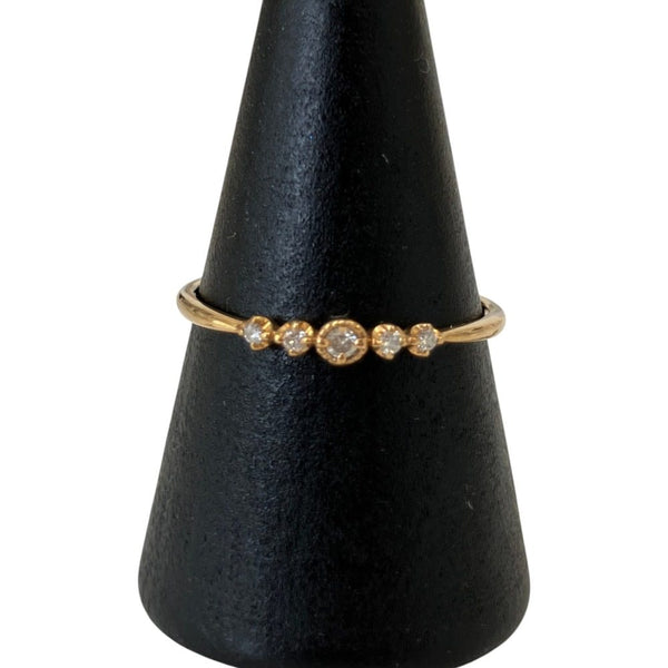 SIENA ROSE K10 Diamond Ring