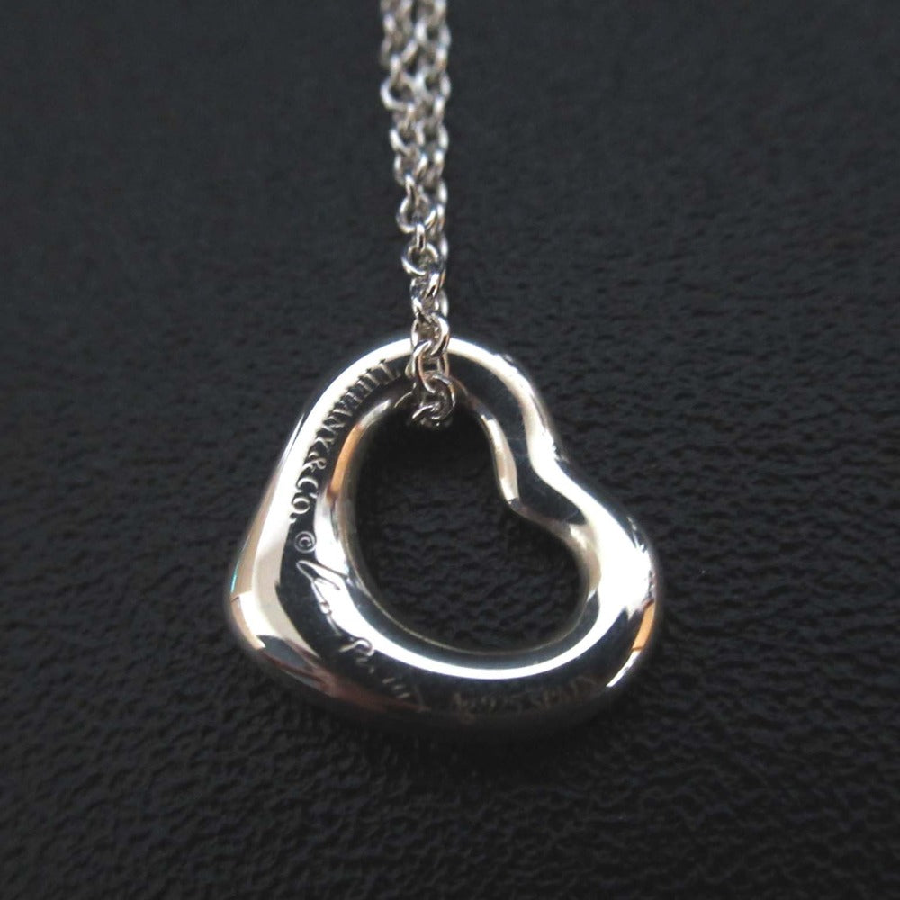 Tiffany&Co Open Heart 925 Silver Necklace