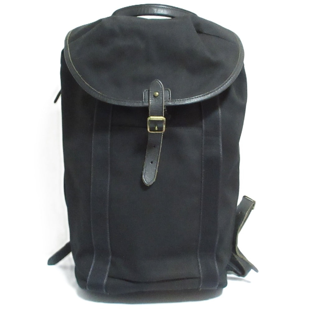Porter Leather Canvas Backpack