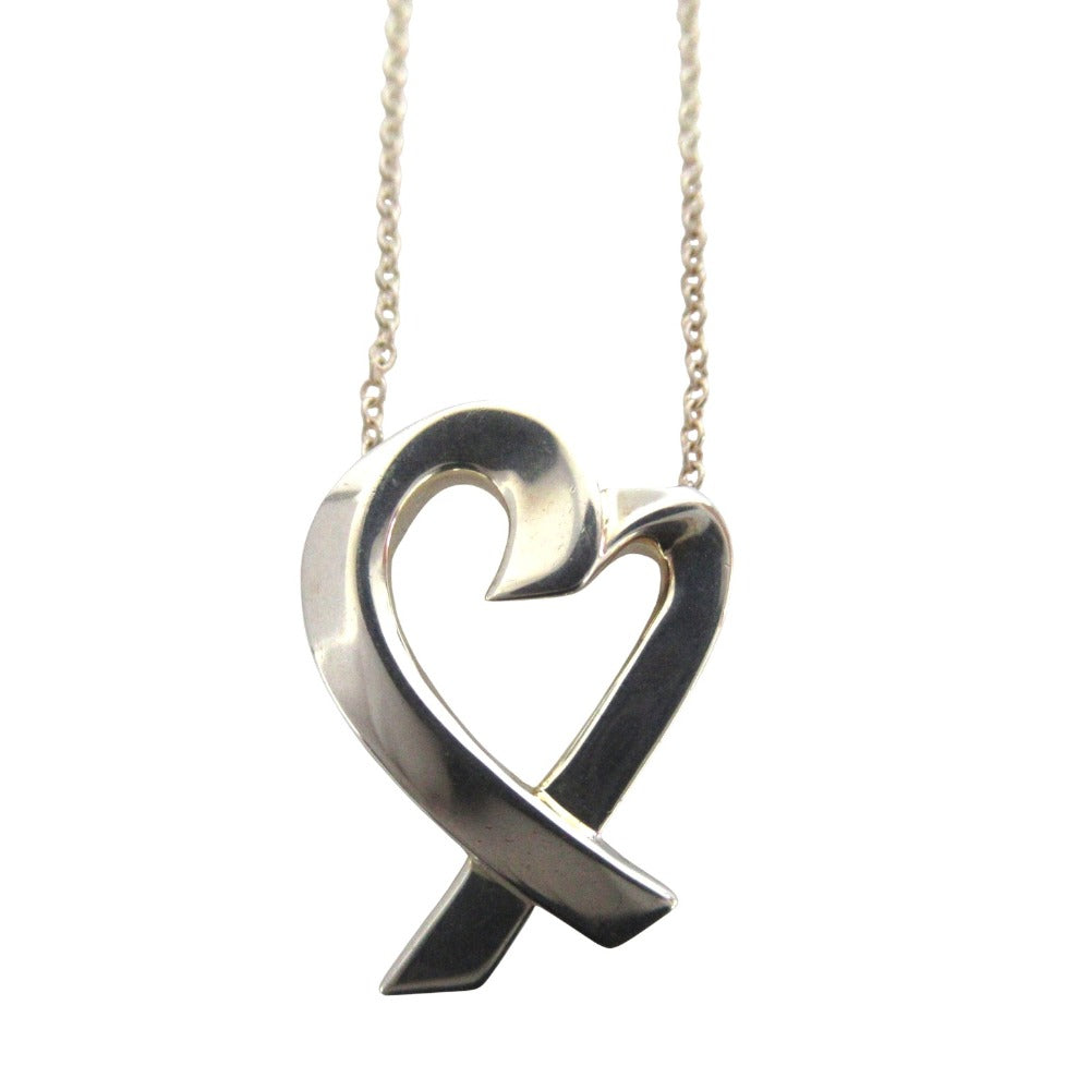 Tiffany&Co Paloma Picasso Loving Heart 925 Necklace