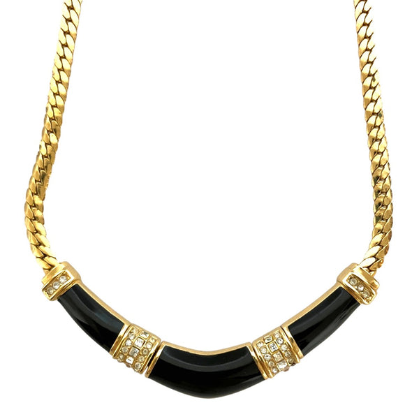 Christian Dior Rhinestone Necklace