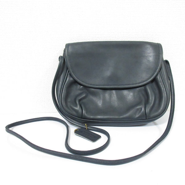 Coach Leather Flap Shoulder Bag
