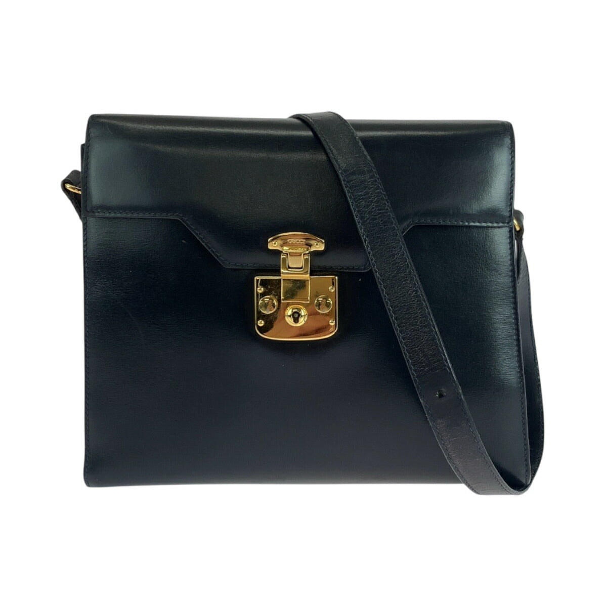 Gucci Lady Lock Leather Shoulder Bag