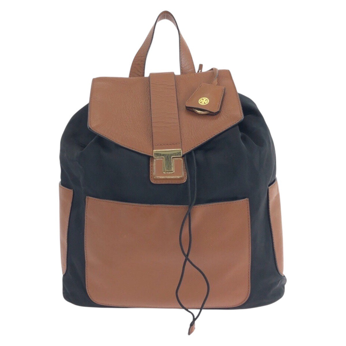 Tory Burch Nylon Leather Backpack