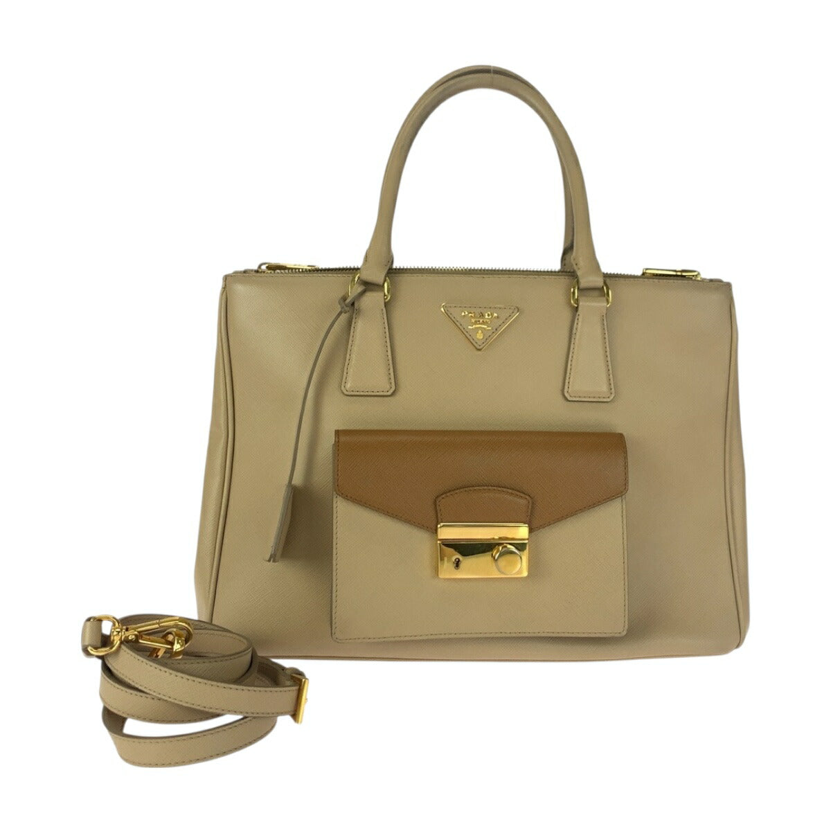 Prada Saffiano 2way bag