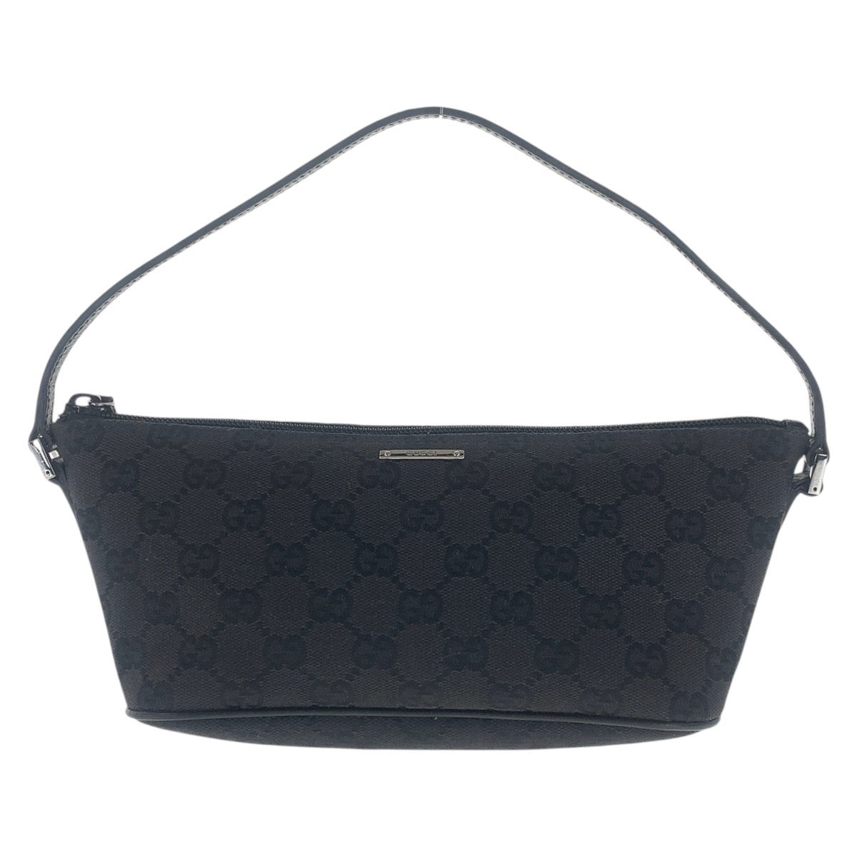 Gucci GG Canvas Leather Handbag