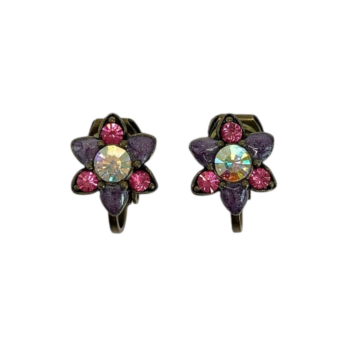 ANNA SUI Flower Earrings