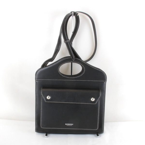 Burberry Mini Pocket Bag Leather Handbag