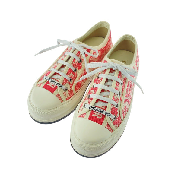 Dior WALK'N'DIOR Toile de Jouy Canvas Sneakers