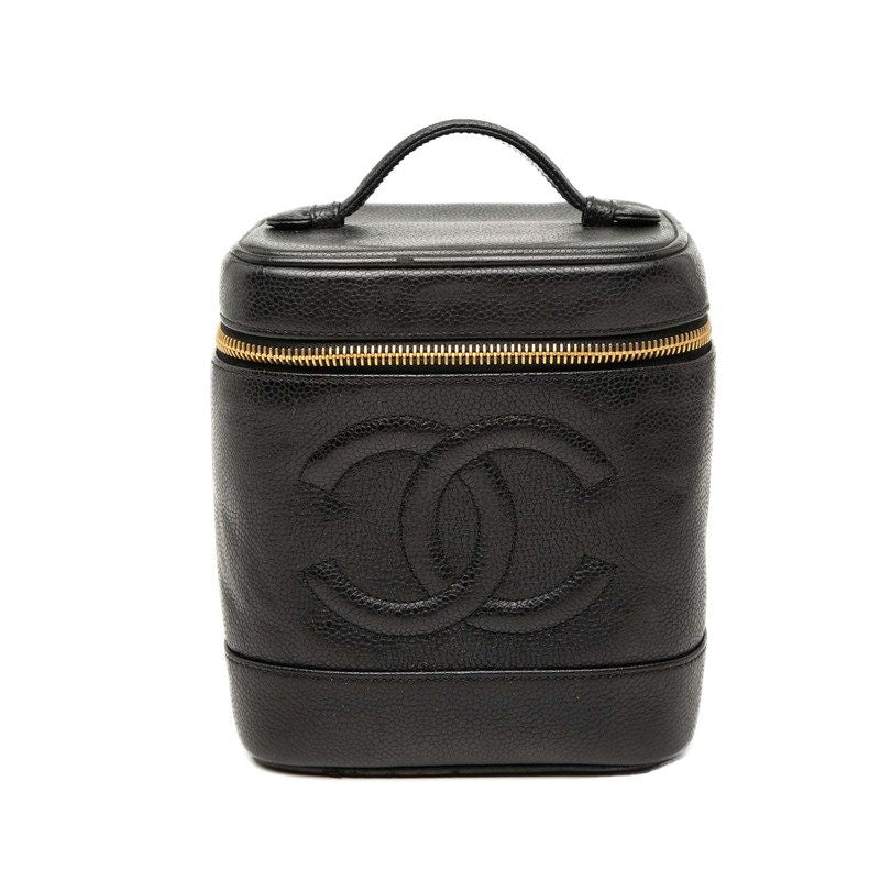 Chanel Caviar Vanity Handbag