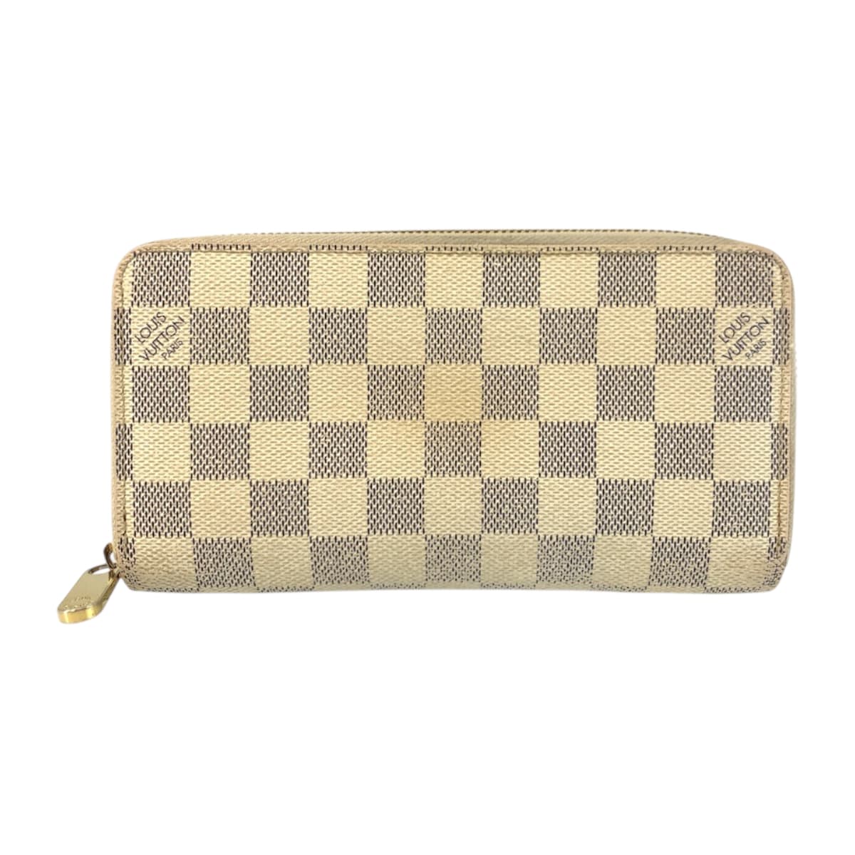 Louis Vuitton Zippy Wallet Damier Azur Long Wallet