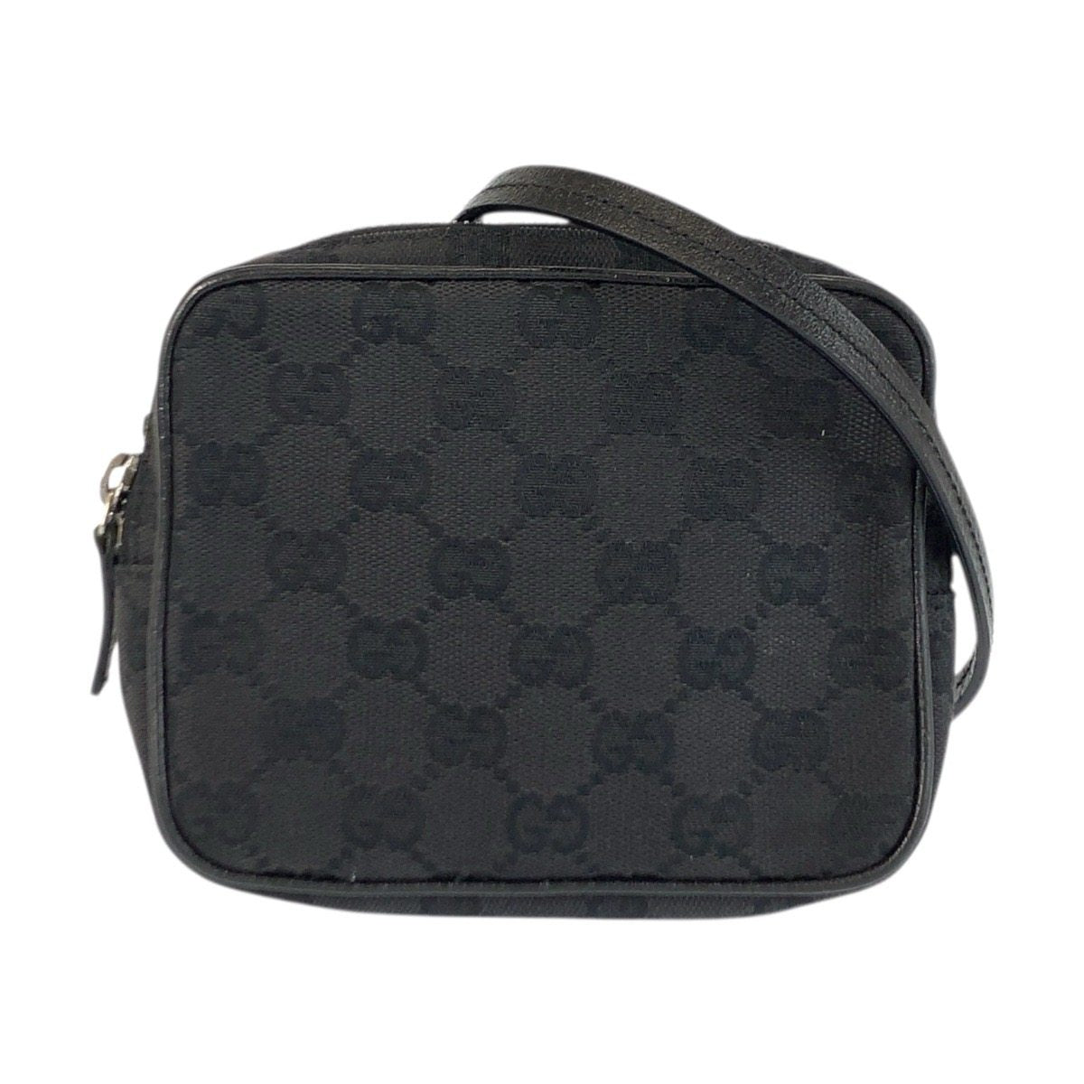 Gucci GG Canvas Leather Shoulder Bag