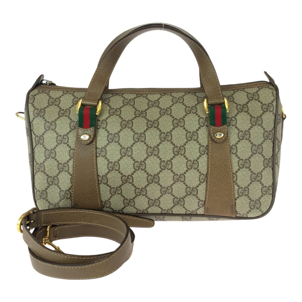 Gucci GG Supreme 2way Boston Bag